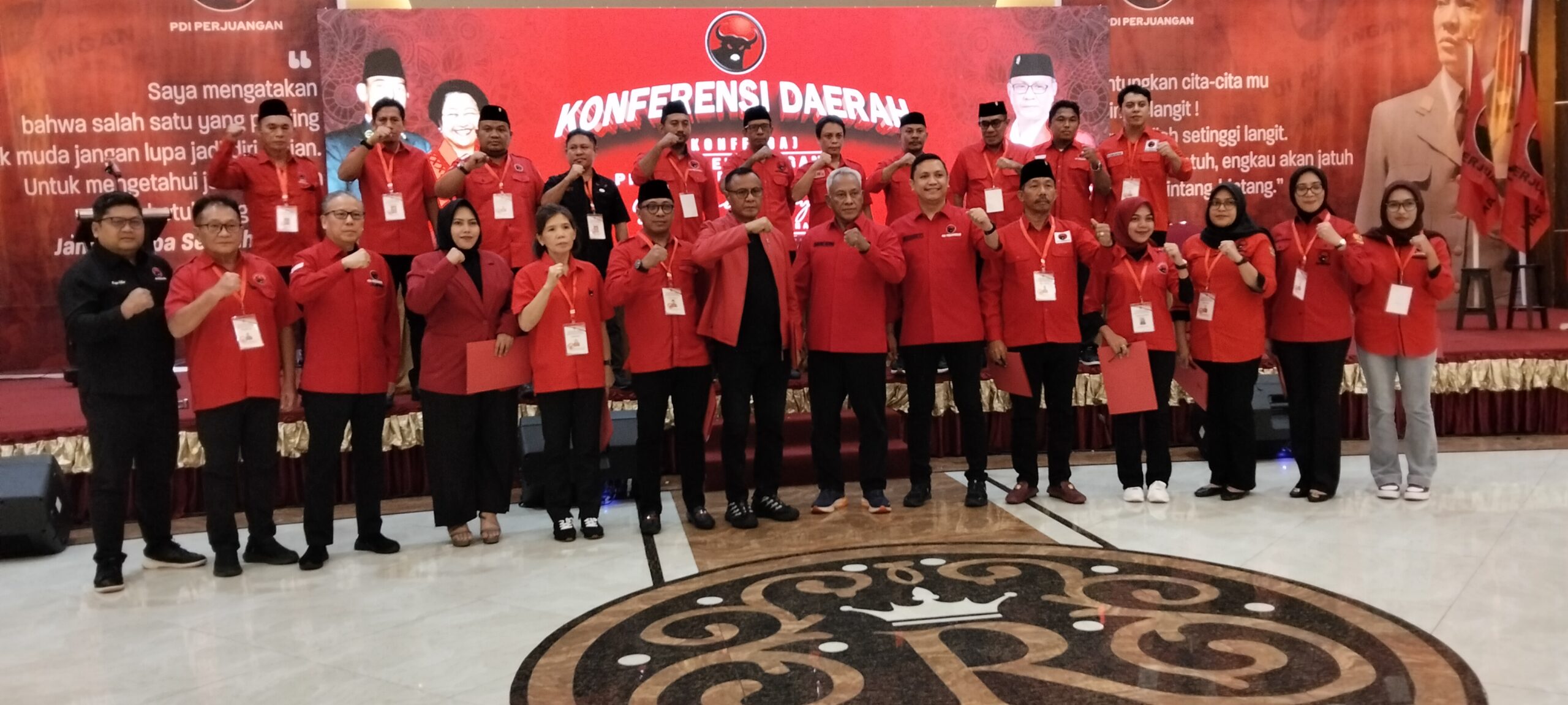 Muhammad Sinen Kembali Nakhodai DPD PDI Perjuangan Maluku Utara