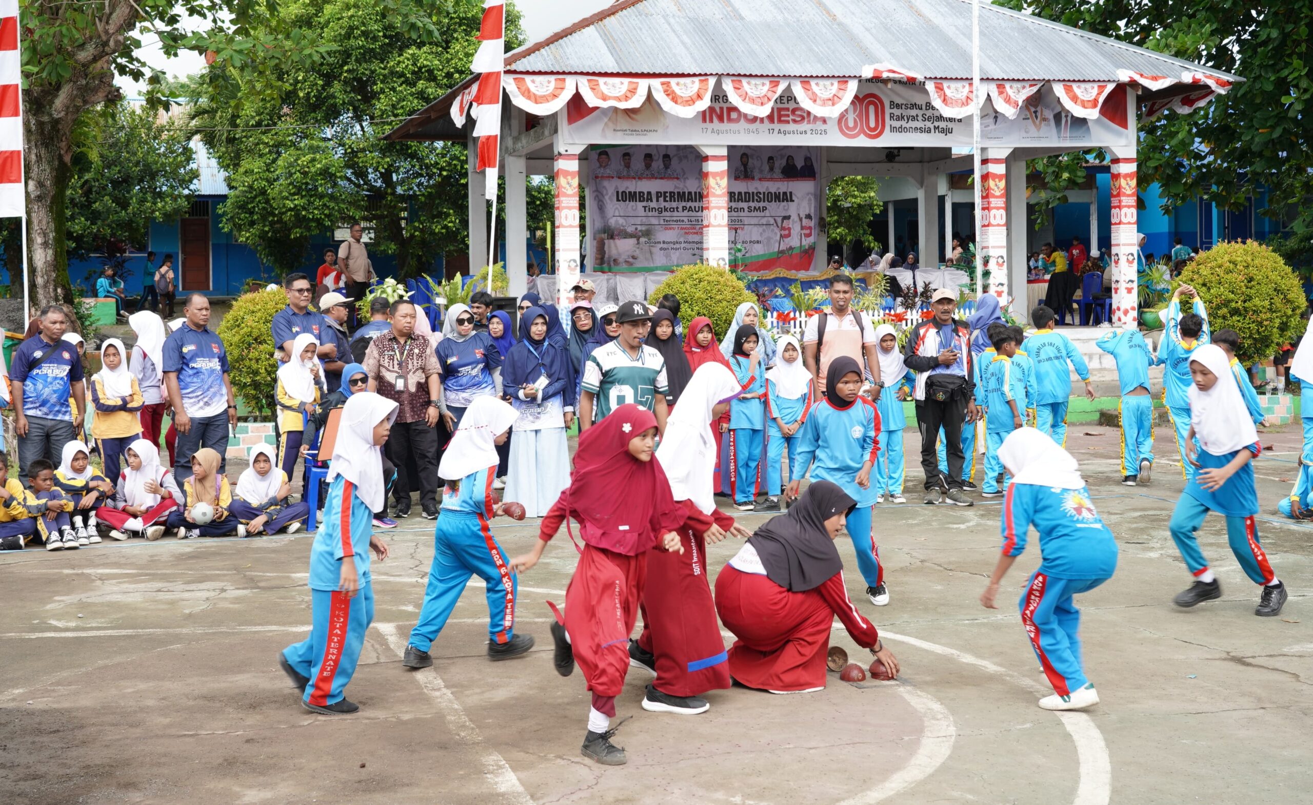 Rizal Marsaoly Dorong Penguatan Permainan Tradisional Lewat Lomba HUT Ke-80 PGRI