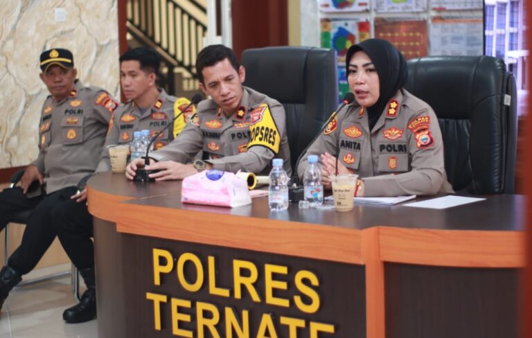 8 Anggota Polres Ternate Langgar Disiplin, 4 Diusulkan PTDH karena Disersi dan Narkoba